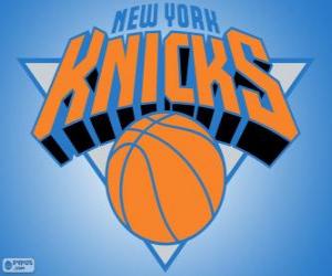 пазл Логотип Нью-Йорк Никс, НБА команды. Атлантический дивизион, Восточная конференция